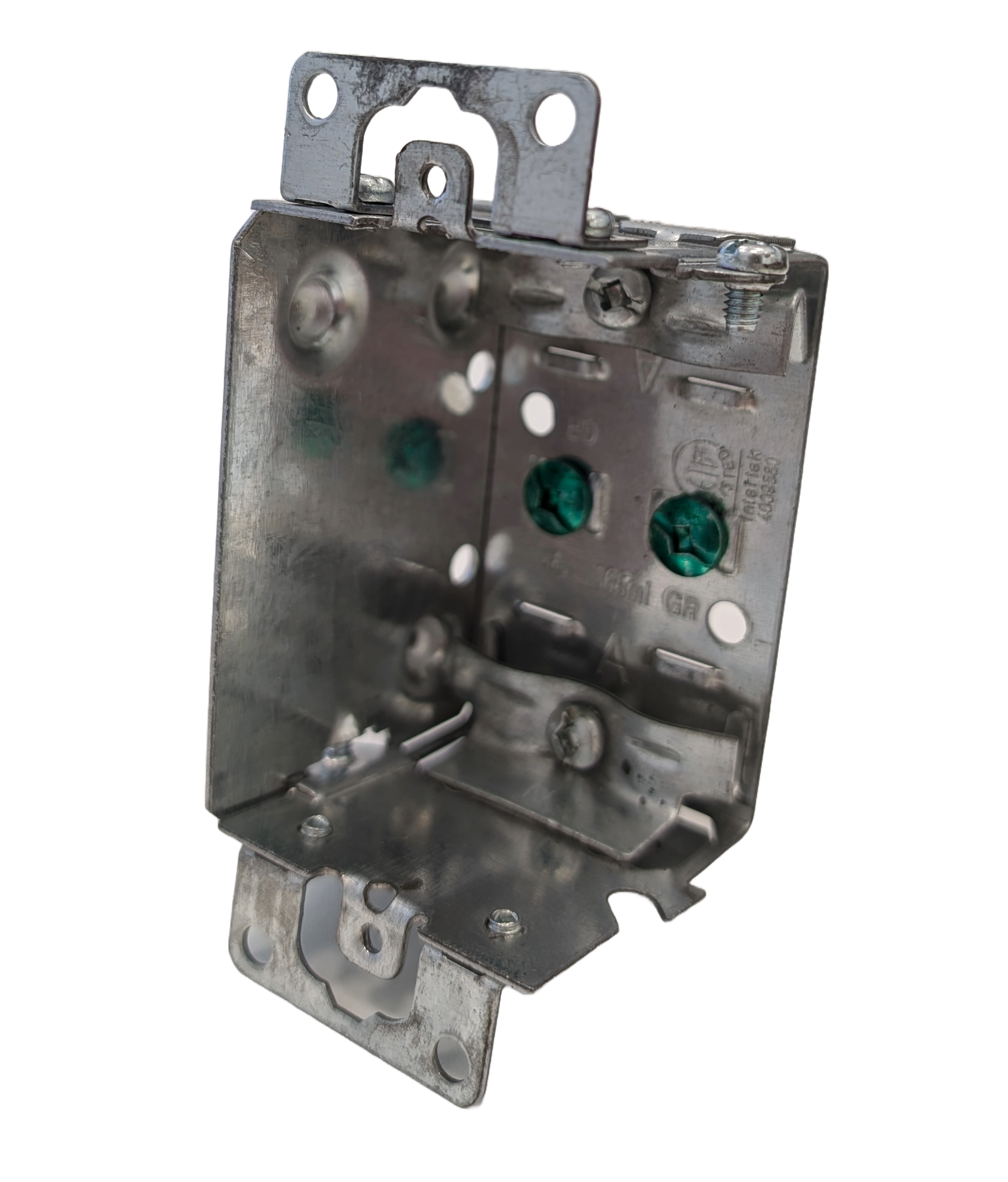 East Electrical 1104-L (shallow gangable device box with cable clamps and ears) , Electrical - Trades Pro Supply