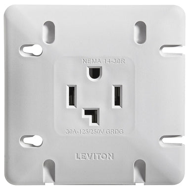 Leviton 1278-S30 (Straight Blade Receptacle, 3-Pole, 4 Wire with Grounding, Industrial Grade) , Electrical - Trades Pro Supply