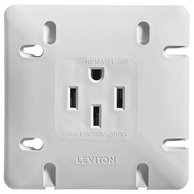 Leviton 1279-S50 (Straight Blade Receptacle, 3-Pole, 4 Wire with Grounding, Industrial Grade) , Electrical - Trades Pro Supply