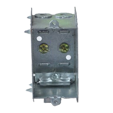 Ortech BOX 2104-LLE (Single gang device box with clamps) **50pc** , Electrical Boxes - Trades Pro Supply