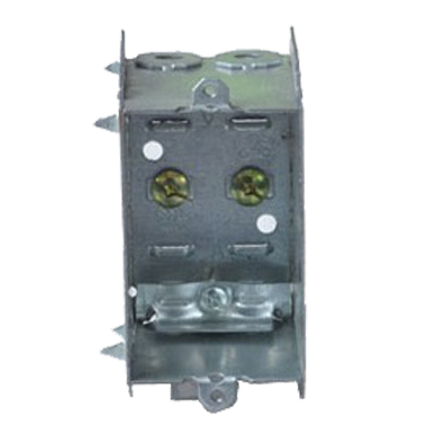 Ortech BOX 2104-LLE (Single gang device box with clamps) **50pc** , Electrical Boxes - Trades Pro Supply