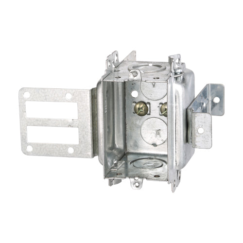 Ortech BOX 3102-KSSX ( Gangable device single box with concentric knockouts and wraparound bracket 12CU.IN.) **50pc** , Electrical Boxes - Trades Pro Supply