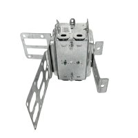 East Electrical 3104-LSSAX-1 (Gangable Wraparound Device Box with Cable Clamps Double Drywall) , Electrical - Trades Pro Supply