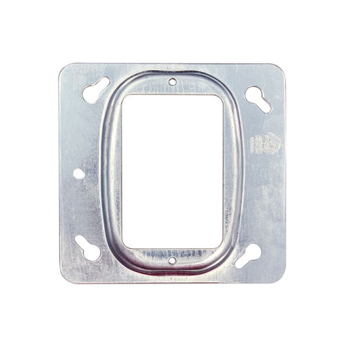 Ortech PLATE 52C13 (4" one gang square device cover) **100pc** , Plates - Trades Pro Supply