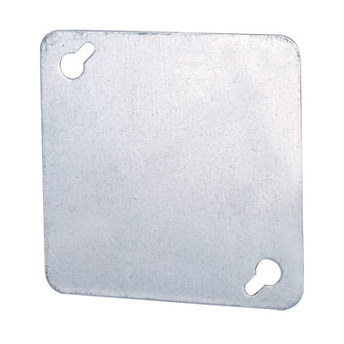 Ortech PLATE 52C1 (4" square flat steel cover) **100pc** , Plates - Trades Pro Supply