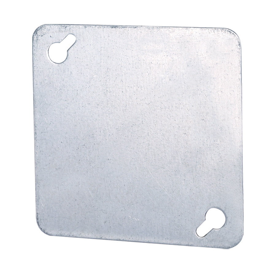Ortech PLATE 52C1 (4" square flat steel cover) **100pc** , Plates - Trades Pro Supply