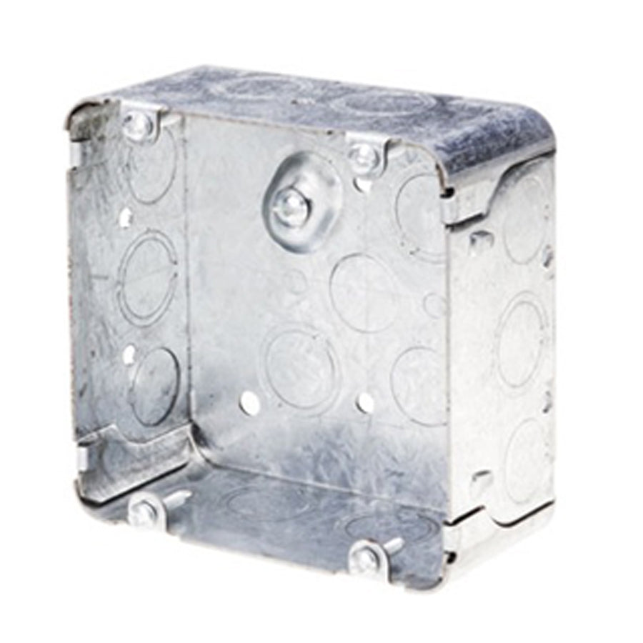 Ortech BOX 72171-K (4-11/16" square junction box with concentric knockouts) **50pc** , Electrical Boxes - Trades Pro Supply
