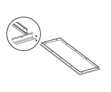 EarthTronics 11103 (1×4 MUD IN FRAME FOR TROFFER) , Lighting - Trades Pro Supply