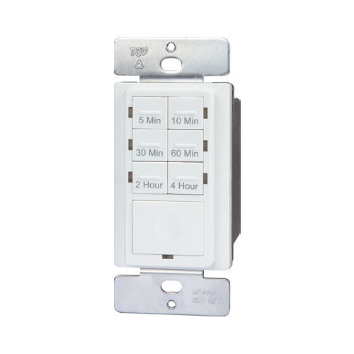 Ortech HET06-R (Commercial grade Preset In-wall Countdown Single Pole Timer) **10pc** , Wiring Devices - Trades Pro Supply