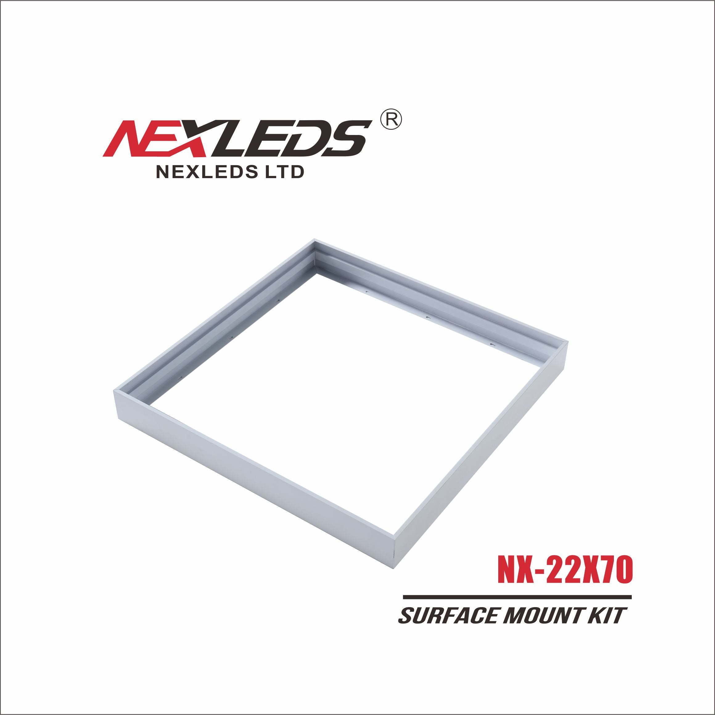NexLeds Limited 2x2 Backlit Flat Panels Surface Mounting Kits , Lighting - Trades Pro Supply