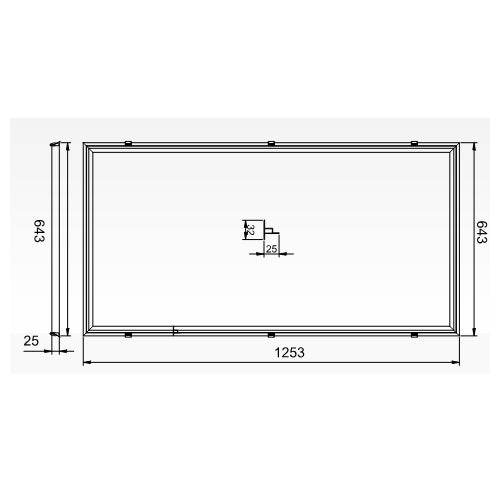 NexLeds Limited 2x4 Backlit Flat Panels Recessed Mounting Kit , Lighting - Trades Pro Supply