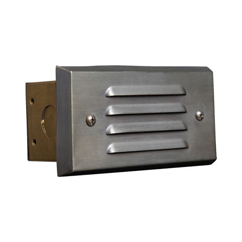 Ortech OD-STB201 (LED Landscape Lighting Step Light with frosted, louvered face plate lens) , Lighting - Trades Pro Supply
