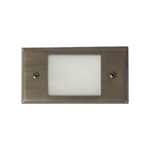 Ortech OD-STB204 (LED Landscape Lighting Step Light with frosted, flat face plate lens) , Lighting - Trades Pro Supply