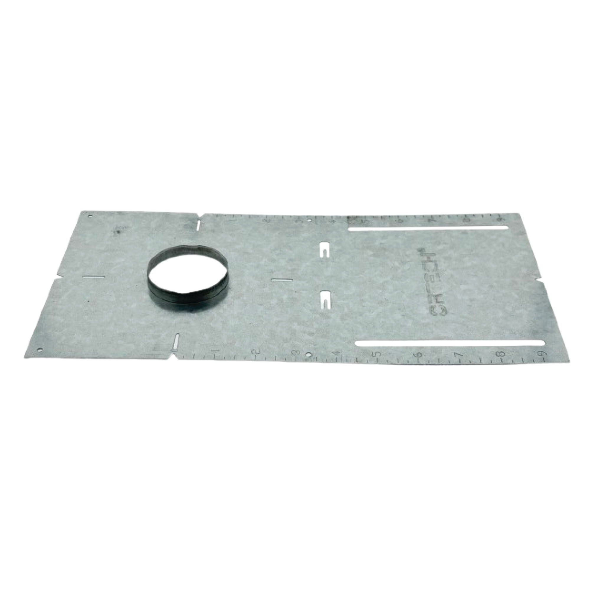Ortech PLATE13-1-L (New Construction Plate made up of galvanized steel with lip) **24pc** , Electrical - Trades Pro Supply