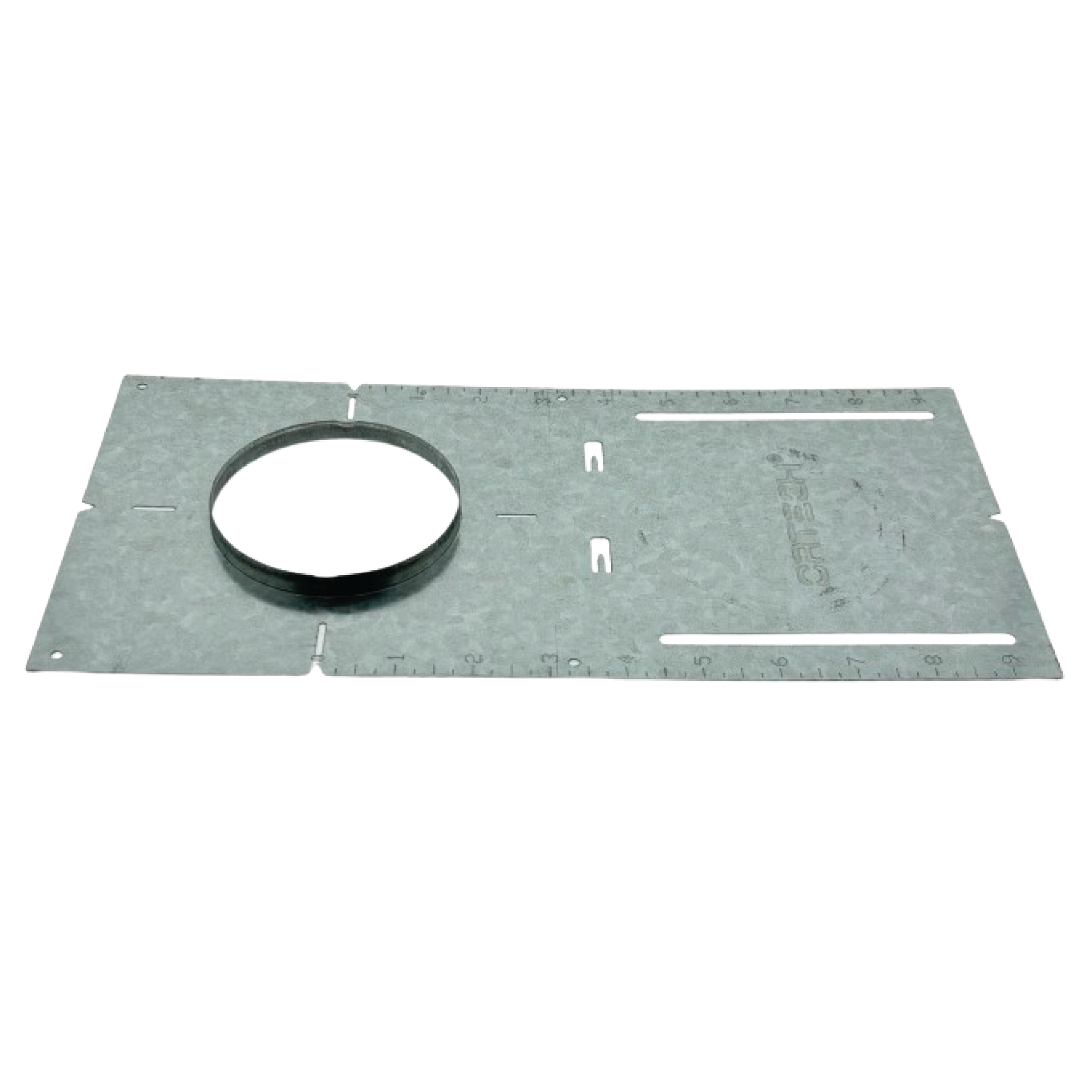 Ortech PLATE13-3A-L (New Construction Plate made up of galvanized steel with lip) **24pc** , Electrical - Trades Pro Supply