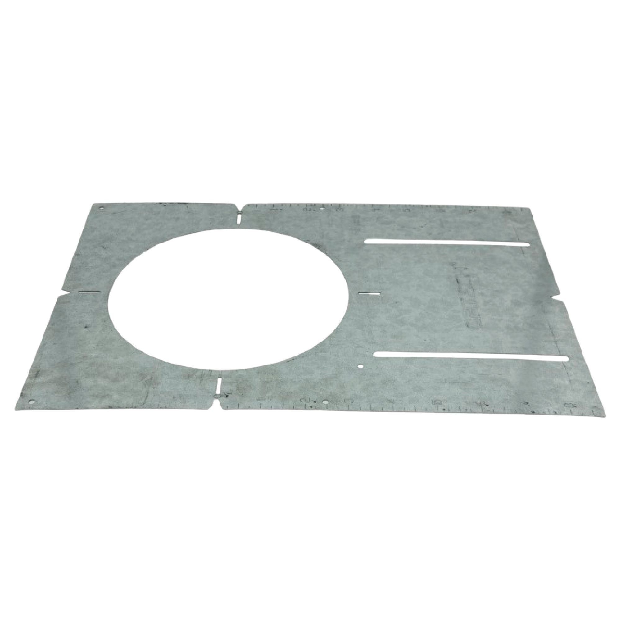 Ortech PLATE13-6 (New Construction Plate made up of galvanized steel for recessed lighting) **25pc** , Electrical - Trades Pro Supply