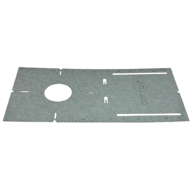 Ortech PLATE13-1 (New Construction Plate made up of galvanized steel for recessed lighting) **25pc** , Electrical - Trades Pro Supply