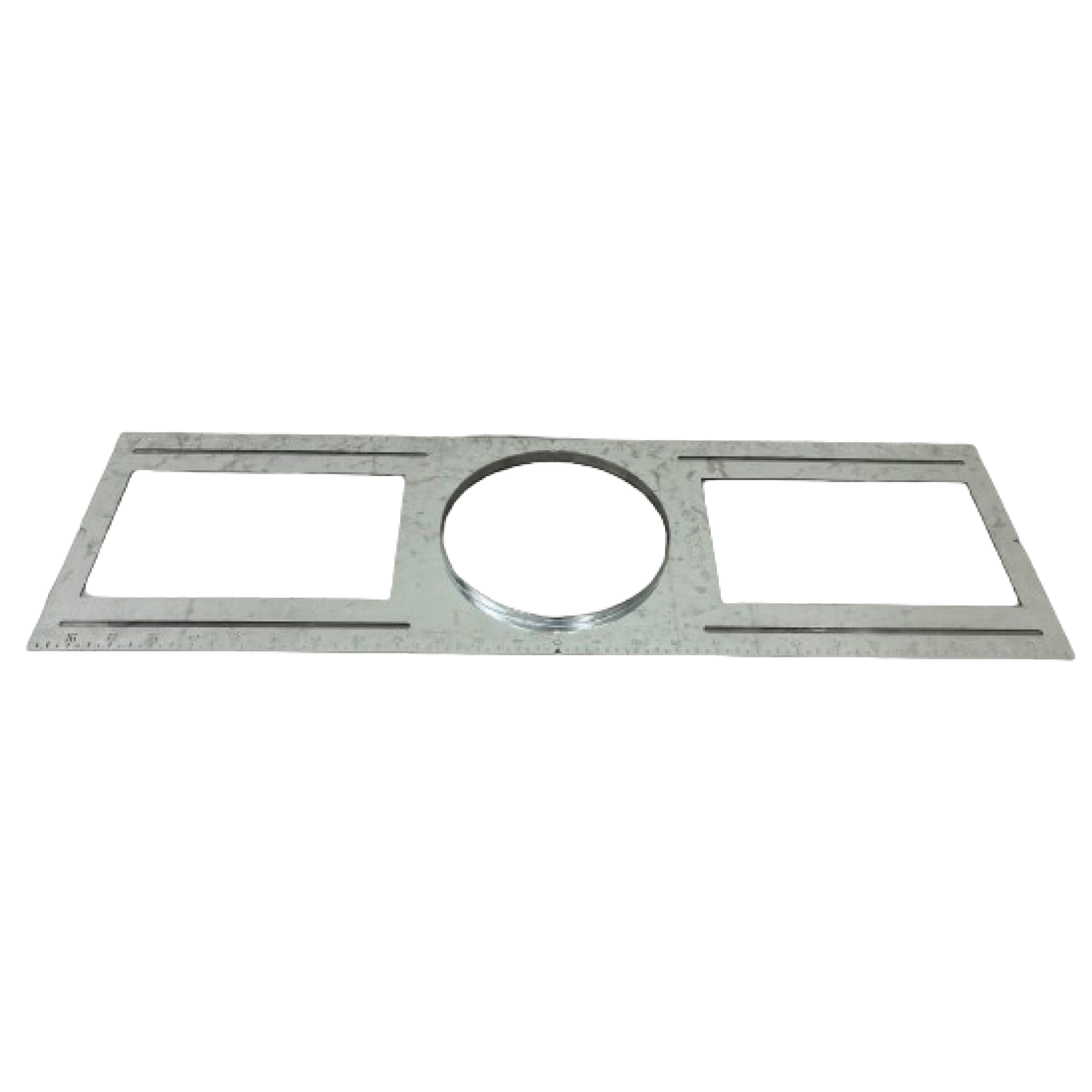 Ortech PLATE26-6-L (New Construction Plate made up of galvanized steel with lip) **24pc** , Electrical - Trades Pro Supply