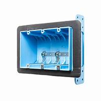 East Electrical PB03VB (3 Gang Plastic Box With Gasket) , Electrical - Trades Pro Supply