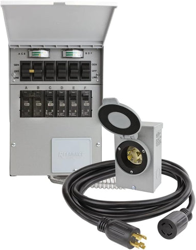 Reliance 306CRK (Pro/Tran-2 6 Circuit Transfer Switch Kit) , Electrical - Trades Pro Supply