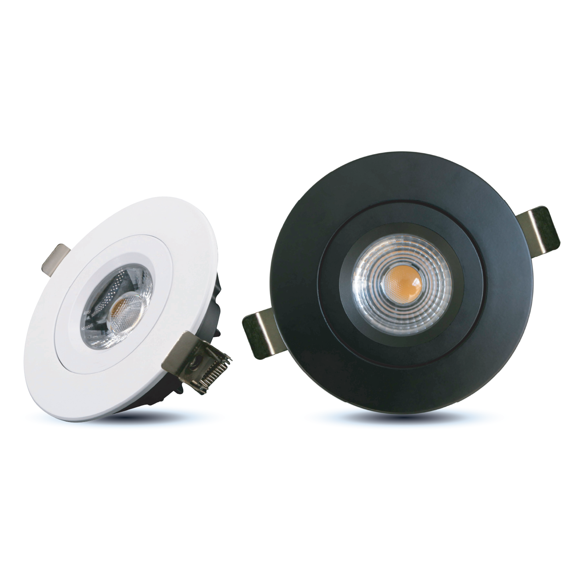 Ortech SLIM4DGF-5CCT (4" 5 adjustable CCT round flat durable slim gimbal light) **18pc** , Lighting - Trades Pro Supply