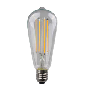 Ortech ST19FIL8WDWW (8W 800 lumen dimmable LED Bulb available in warm white)**50pc** , Lighting - Trades Pro Supply