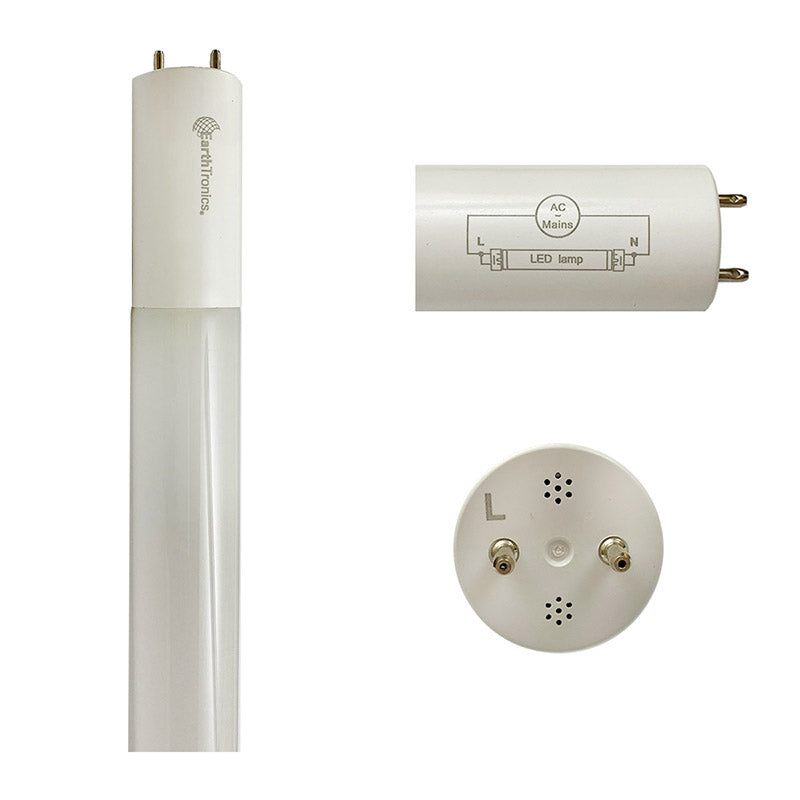 EarthTronics LED Linear Tube 48” | Type B, 2200 Lumens, 15 Watt, 4000K, Direct Wire Double End , Lighting - Trades Pro Supply