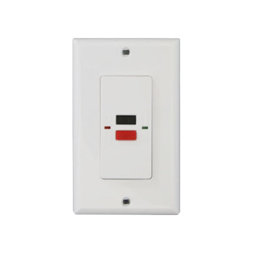 Ortech GFCI-20A-WH FACELESS (20 amps GFCI Faceless with wall plate for Jacuzzi) **10pc** , Wiring Devices - Trades Pro Supply