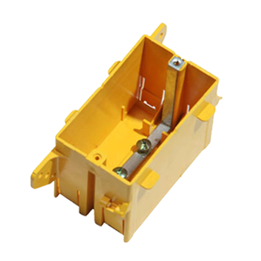 Ortech SGP01 (One gang non-metallic switch and outlet box) **50pc** , Electrical Boxes - Trades Pro Supply