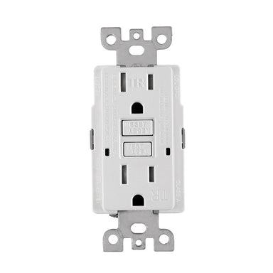 Ortech MH15-ST (15 amps Self-testing Tamper Resistant GFCI Receptacle with wall plate) ** , Wiring Devices - Trades Pro Supply