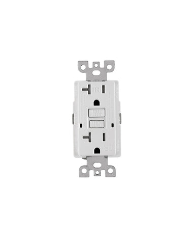 Ortech MH20-ST (20 amps Self-testing Tamper Resistant GFCI Receptacle with wall plate) **10pc** , Wiring Devices - Trades Pro Supply