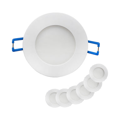 Ortech SLIM3CONT-3CCT (6 pieces in one box 3″ LED Slim Contractor Pack available in 8W) **4pc** , Lighting - Trades Pro Supply
