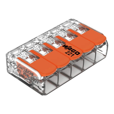 Wago 221-415 (Splicing connector with levers; for all conductor types) , Electrical - Trades Pro Supply