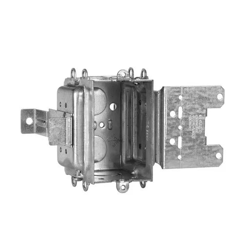 East Electrical 3104-KSSX-1 (Gangable Wraparound Device box With Knockouts Double Dry Wall)
