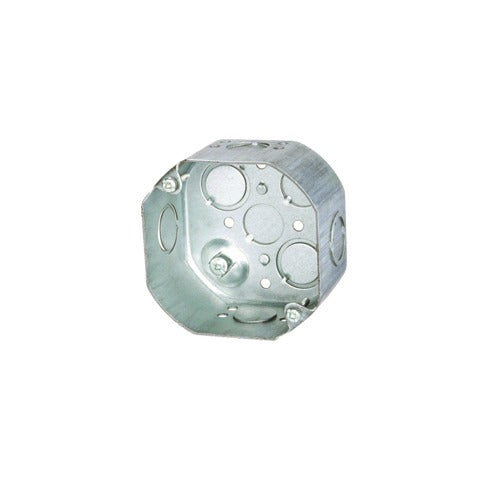 Ortech BOX 54171-K (Steel octagonal junction box with clamps and raise ...