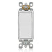 Leviton 5603-P2W (15 Amp Decora 3-Way Switch, Self-Grounding, White) , Electrical - Trades Pro Supply