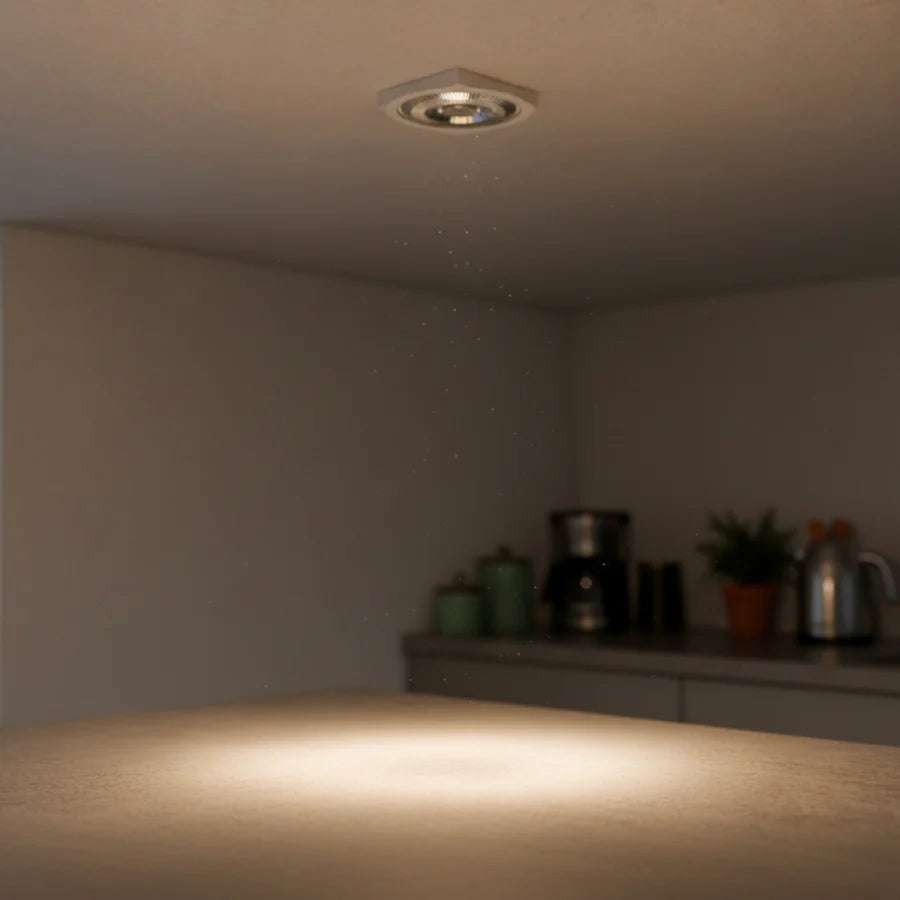 Ortech - GU10 6.5WD - 6.5W 500 lmn dimmable LED Bulb available in warm and cool white. , Lighting - Trades Pro Supply