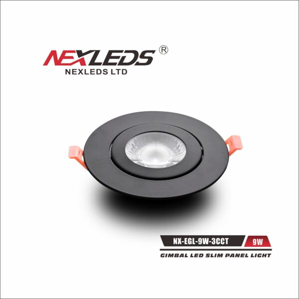 NexLeds Gimbal LED Slim Panel Light | Color Changeable