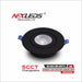 NexLeds Black Gimbal LED Ceiling Downlight with Airtight Cap | Color Changeable , Lighting - Trades Pro Supply