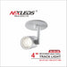 NEXLEDS - 4" Recessed Directional Track Light - NX-RTL02-15W-5CCT-WH , Lighting - Trades Pro Supply