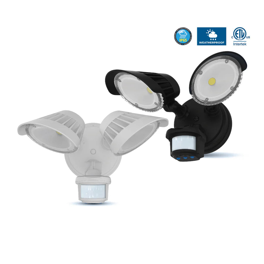 ORTECH - SSL-A2-5CCT (New generation security light with selectable CCT and built-in motion sensor for customizable and responsive outdoor lighting) , - Trades Pro Supply