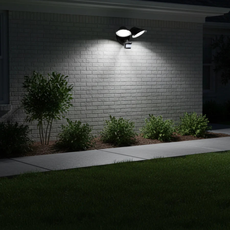 ORTECH - SSL-A2-5CCT (New generation security light with selectable CCT and built-in motion sensor for customizable and responsive outdoor lighting) , - Trades Pro Supply