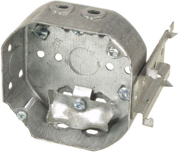 Vista 1203 (4" DIAMETER OCTAGONAL BOX WITH CLAMPS & BRACKET) , Electrical - Trades Pro Supply